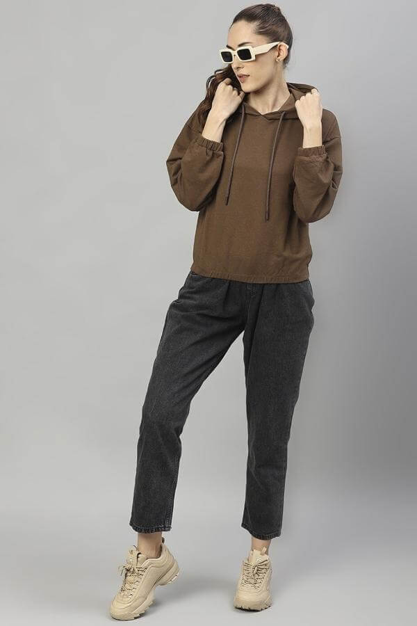 Brown Hoodie Outfit