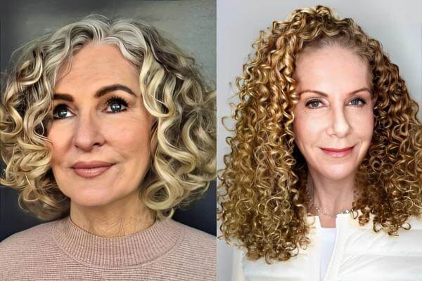 Curly Hairstyles For 60 Year Old Women
