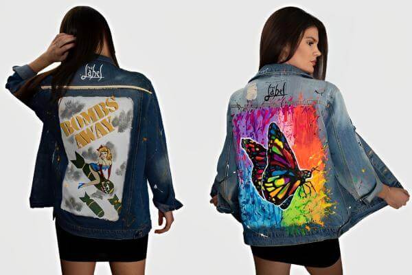 Hand Painted Denim Jacket Ideas