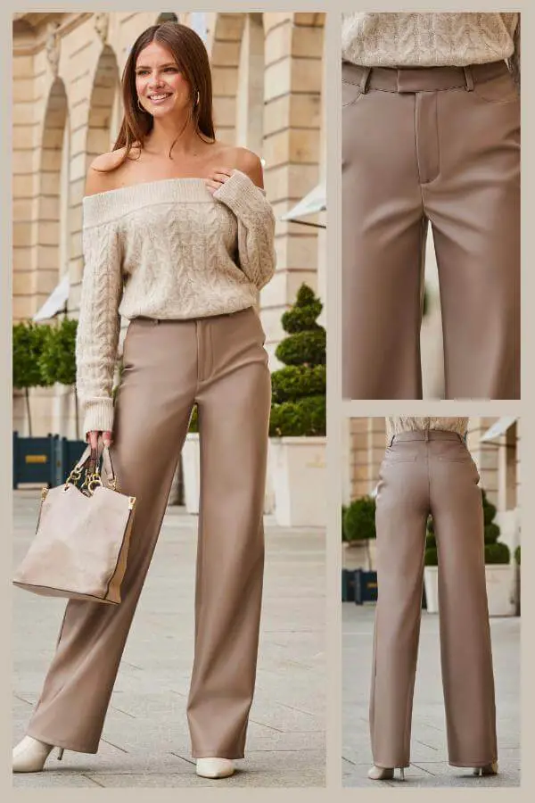 Old Money Beige Pants