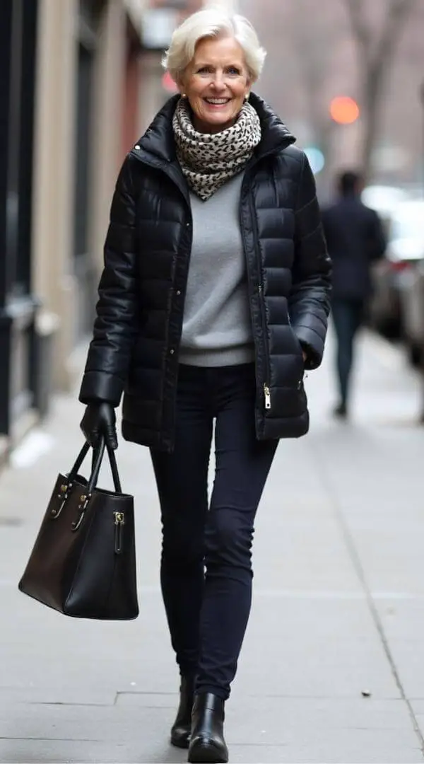 Over 60 Casual Winter Fashion