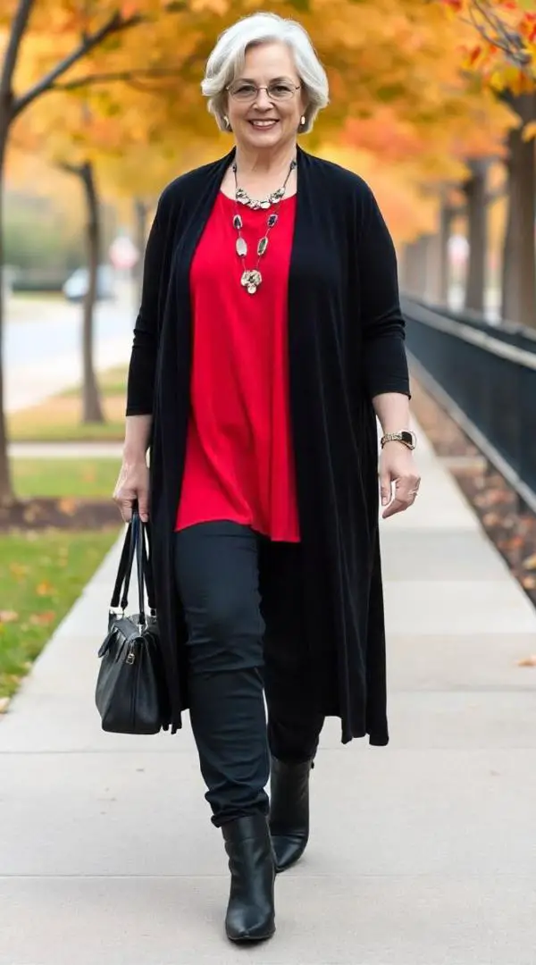 Over 60 Fall Fashion Plus Size