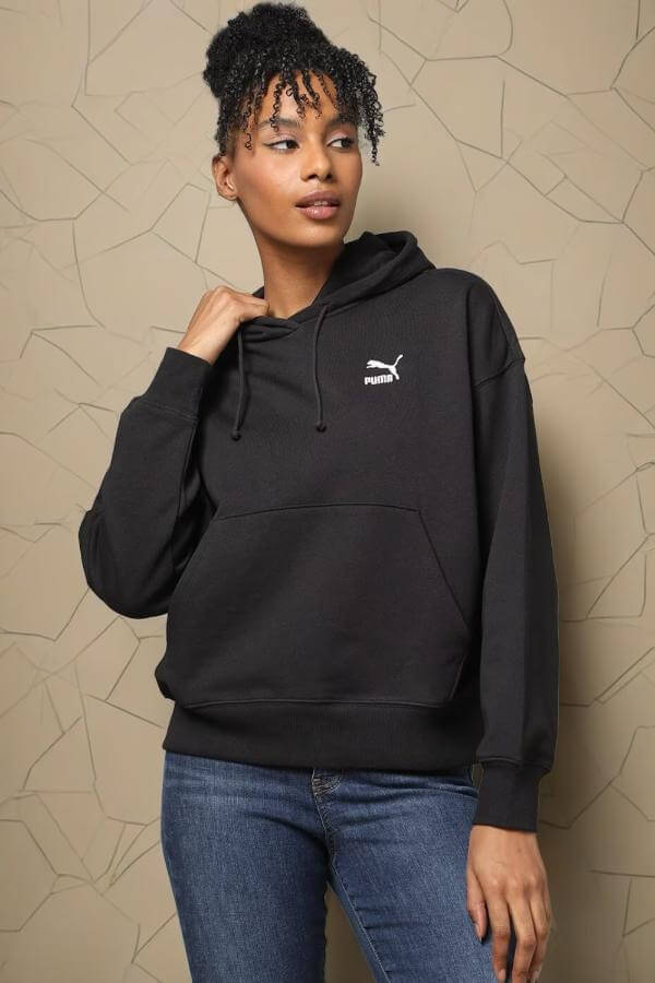Black Hoodie Outfit Aesthetic
