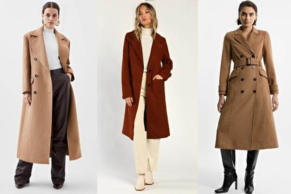Brown Coat Outfits Women