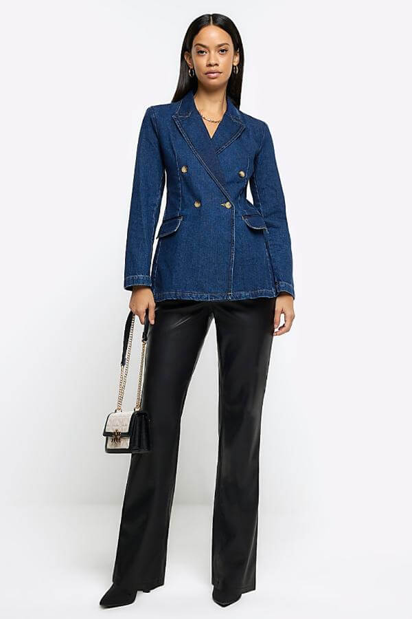 Denim Blazer Outfit