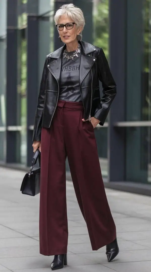 Edgy Fashion For Women Over 60