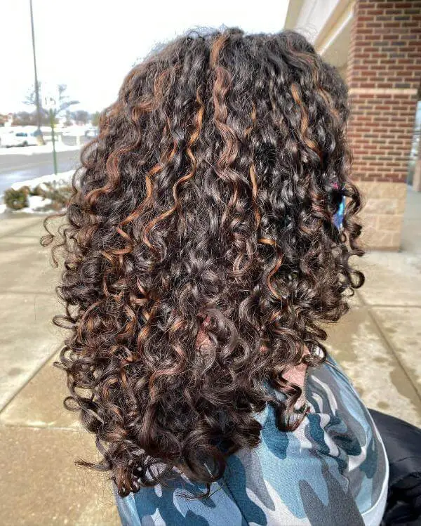 Espresso Hair Color Curly