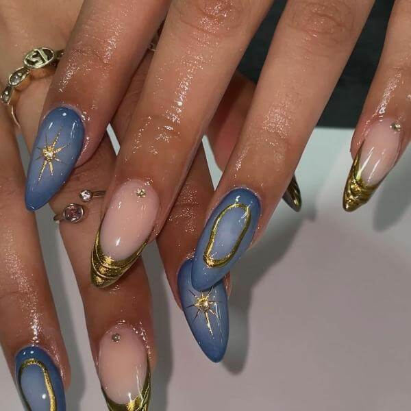 Greek Goddess Nails Designs