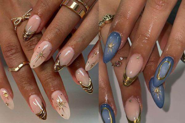 Greek Goddess Nails Ideas