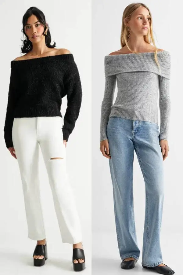 Off The Shoulder Sweater