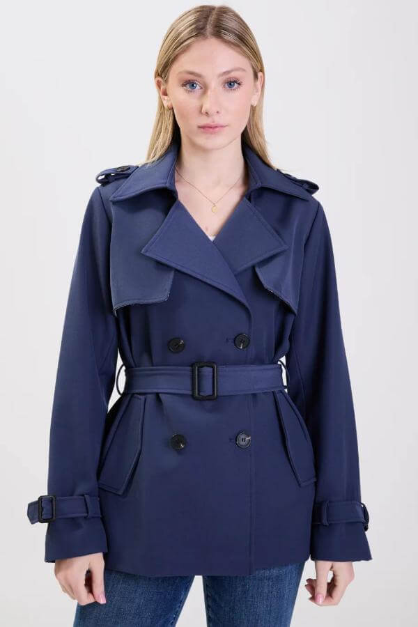 Short Trench Coat Outfit