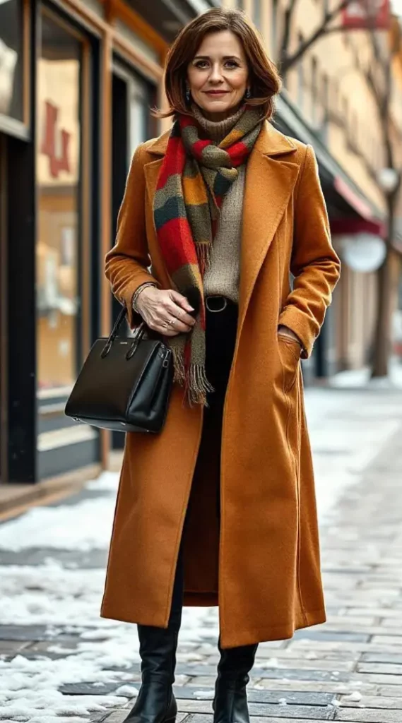 50 Year Old Women Winter Fashion