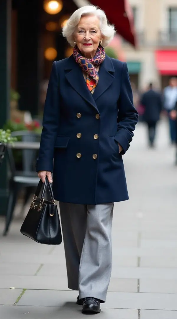 70 Year Old Women Classy Winter Fashion