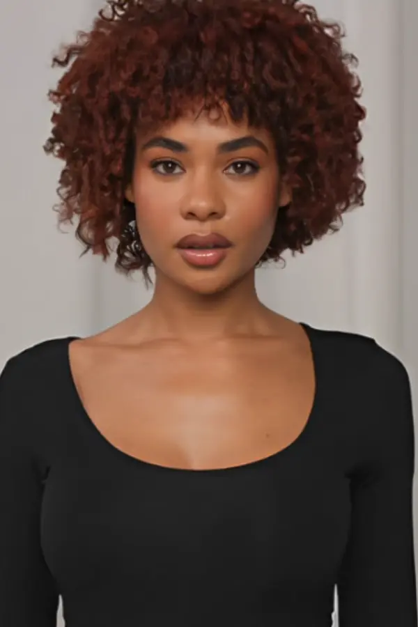 Copper Color Melt Hair