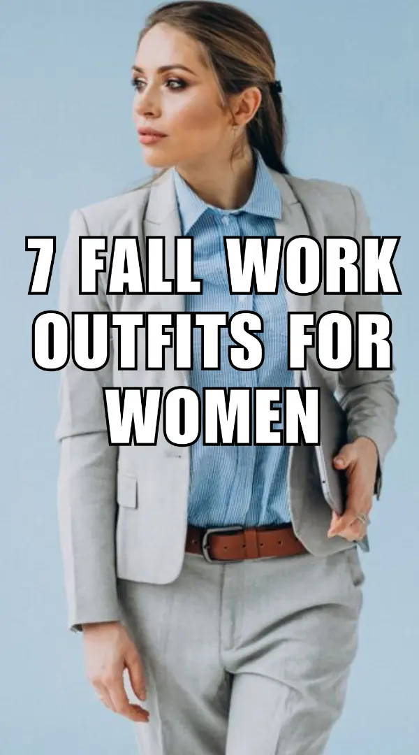 Fall Work Outfits For Women