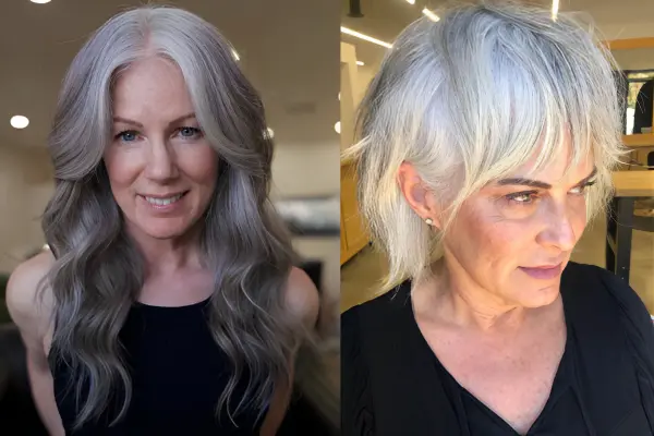 Grey Hairstyles For Older Women