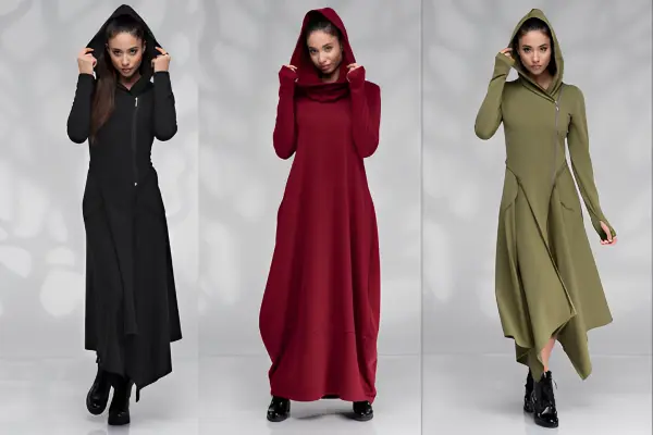 Hooded Dresses Outfit