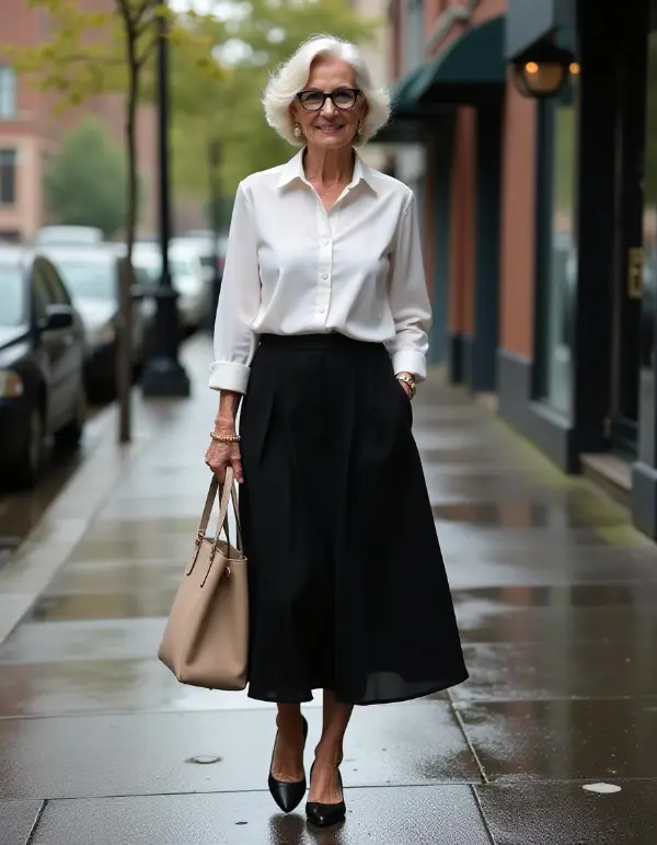 How to Dress Classy Over 70