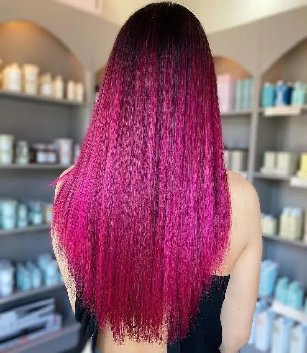 Raspberry Hair Color Ideas
