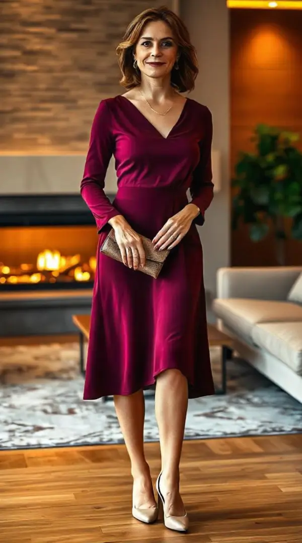 Thanksgiving Classy Dress Outfit