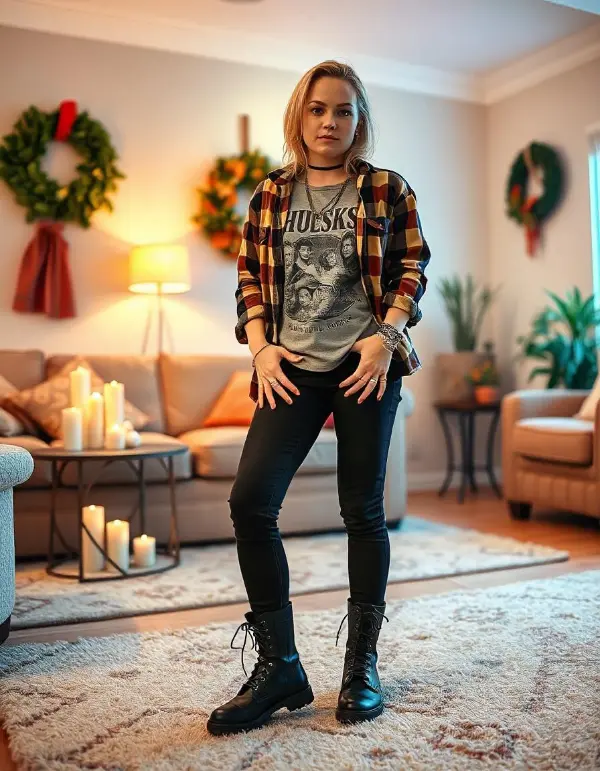 Thanksgiving Grunge Outfit