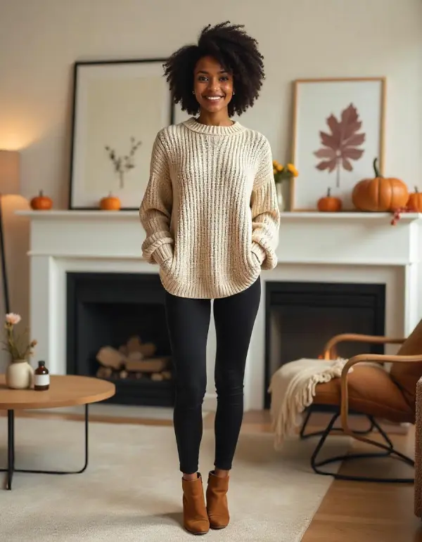 Thanksgiving Leggings Outfit