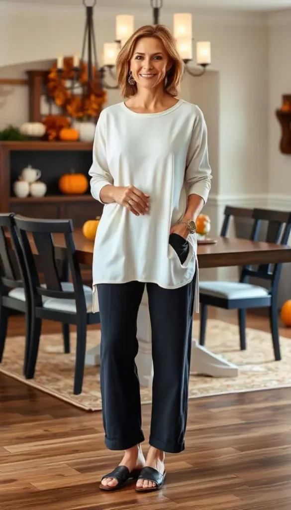 Thanksgiving Outfit at Home