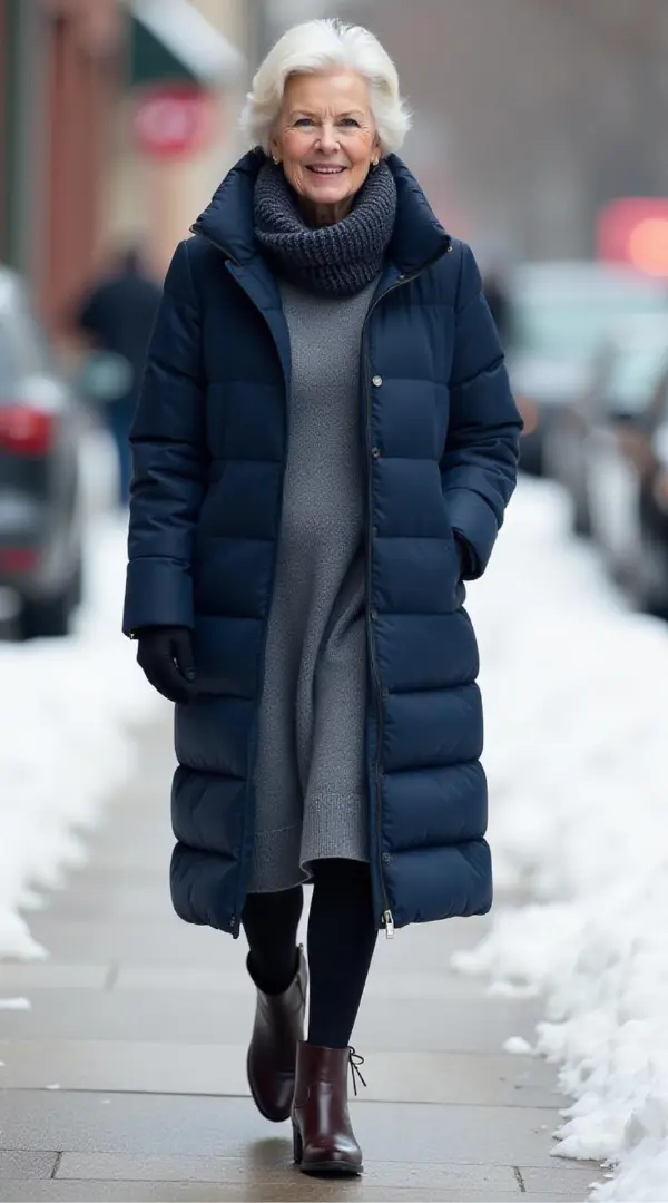 Winter Outfits For 70 Year Old Women