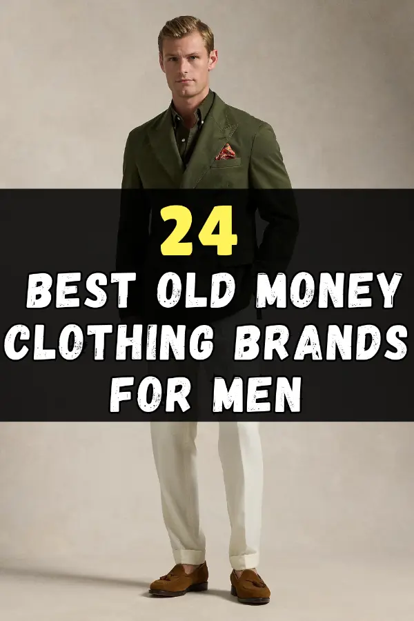 Best Old Money Clothing Brands For Men