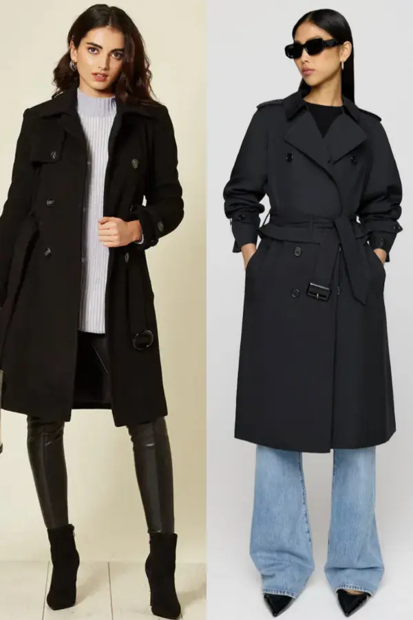 Black Trench Coat 2024