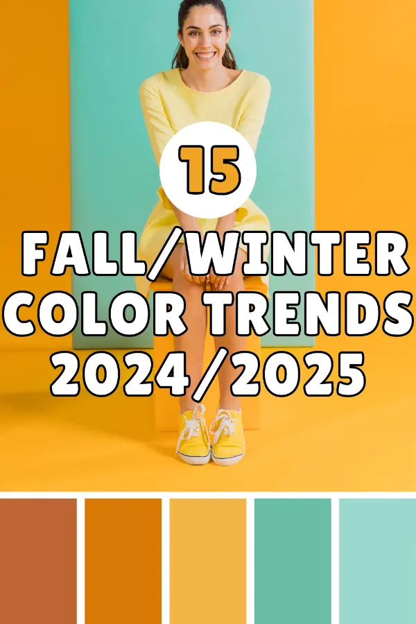 Fall/Winter Color Trends 2024/2025