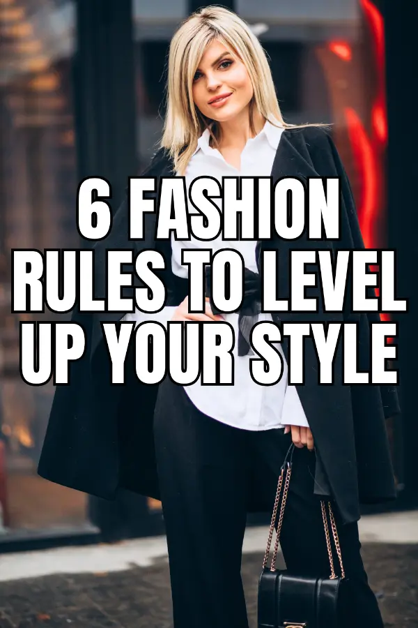 Fashion Rules For Women