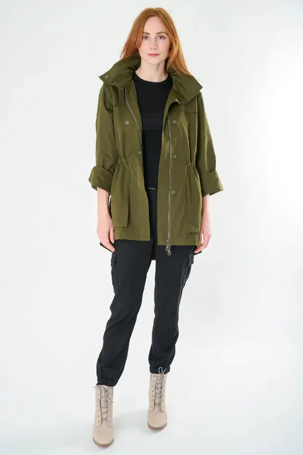 Green Anorak Jacket
