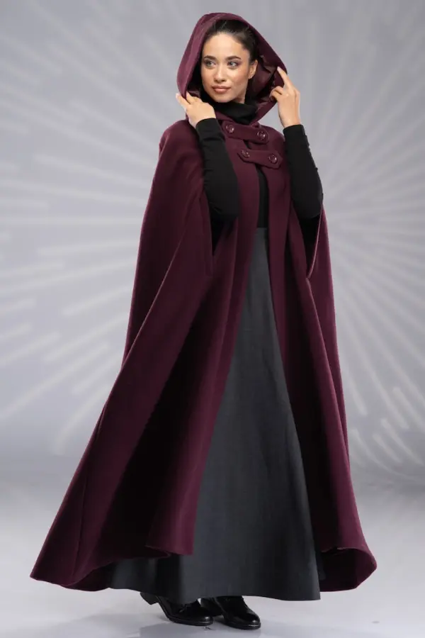 Hooded Cloak Coat
