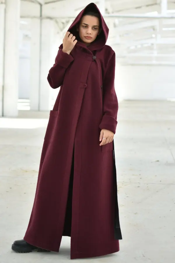Hooded Maxi Cardigan