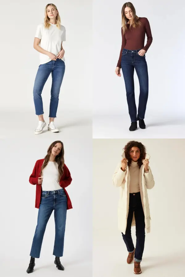 How to Style Straight Leg Jeans Women