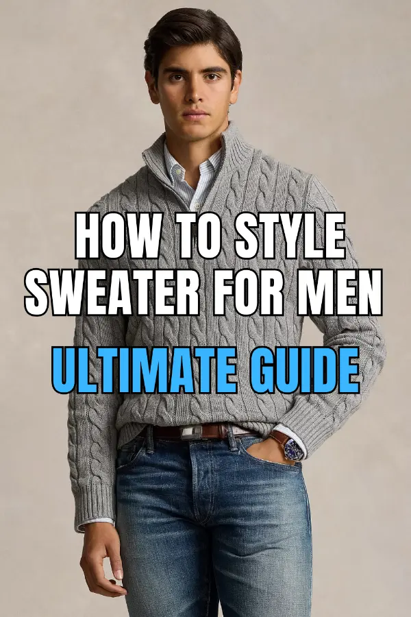 How to Style Sweater For Men