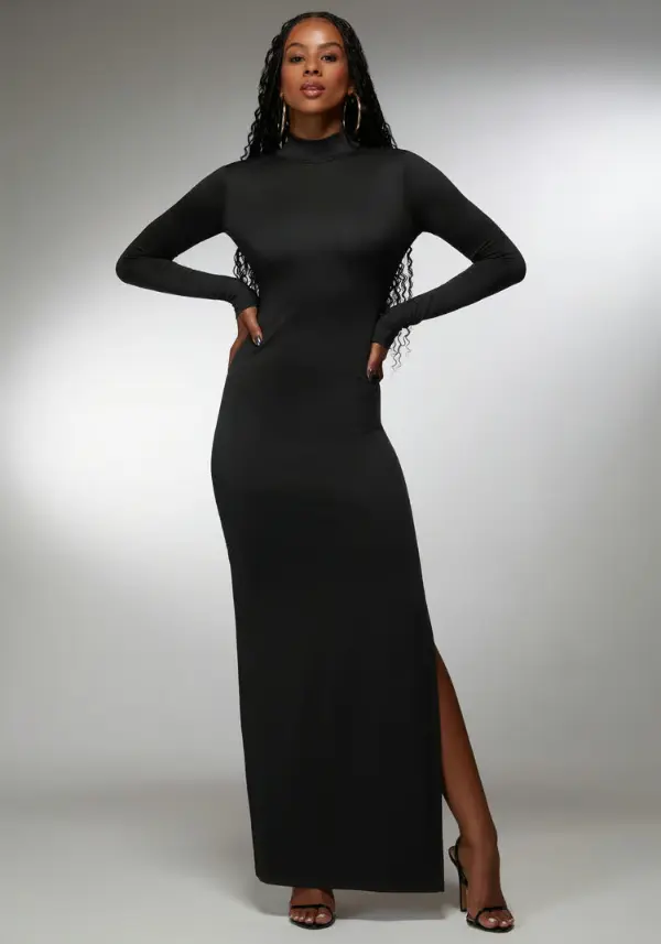 Open Back Maxi Dress Outfit
