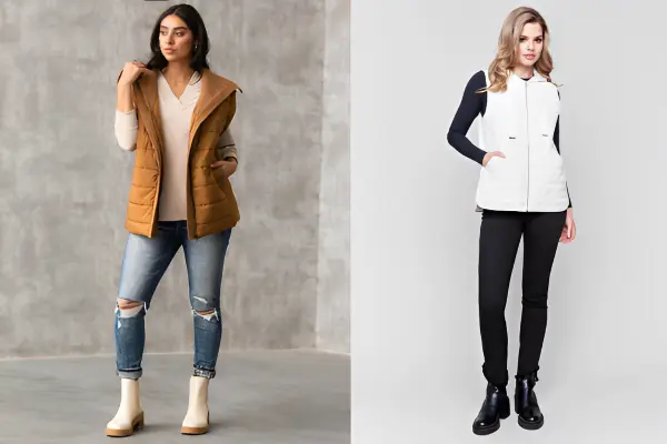 Puffer Vest Outfit Ideas