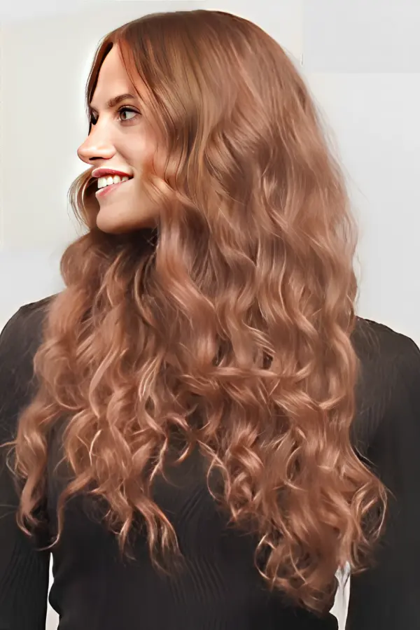 Pumpkin Spice Hair Color Fall