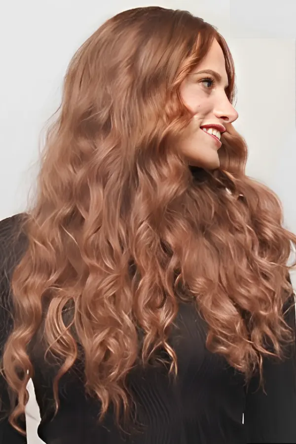 Pumpkin Spice Hair Color