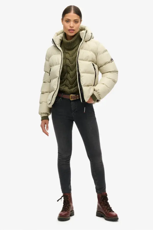 Short Puffer Jacket Women
