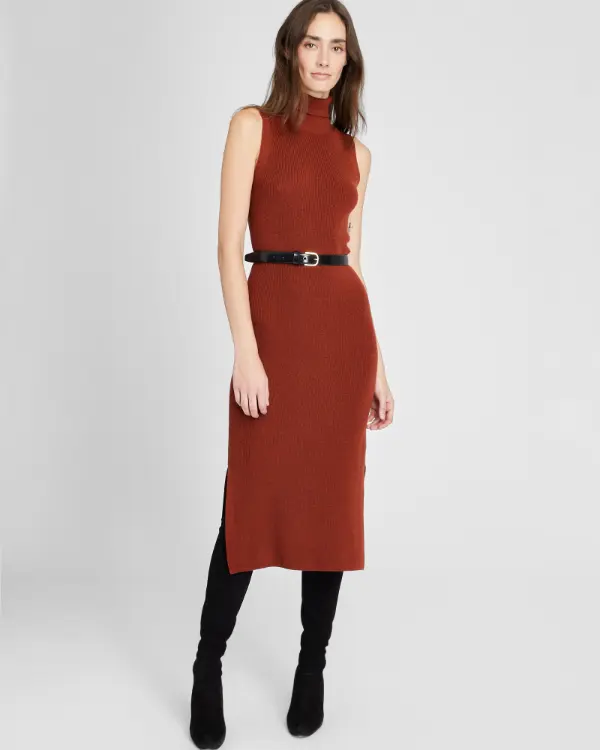 Styling Turtleneck Dress