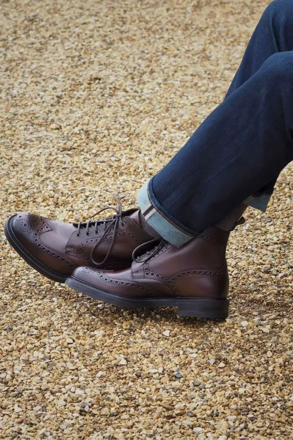 Brogue Boots Men's Outfit