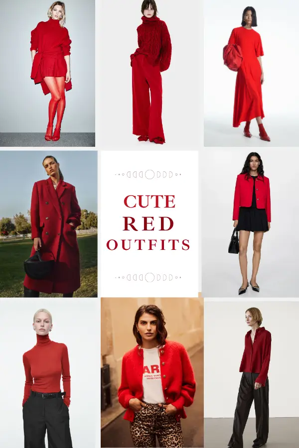 Cute Red Outfits