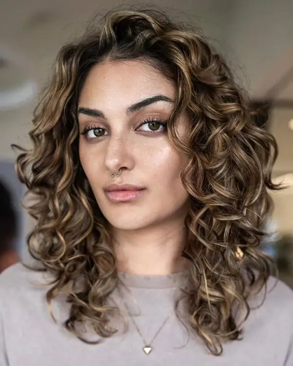 Fall Bronde Balayage Medium Hair