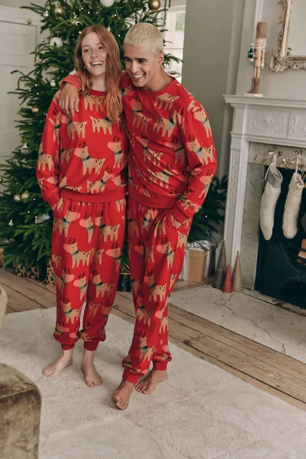 Matching Christmas Pajamas Couples