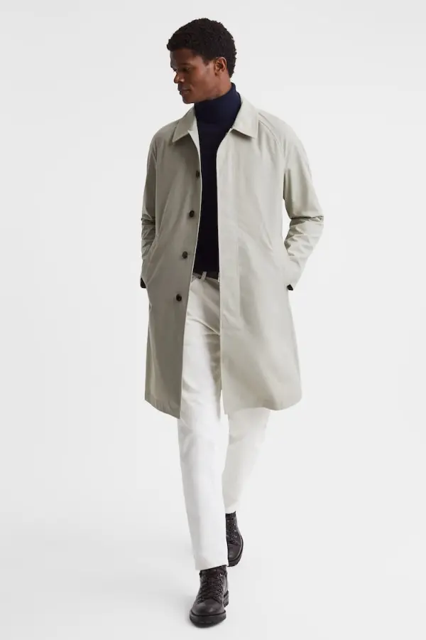 Trench Coat Men Outfit