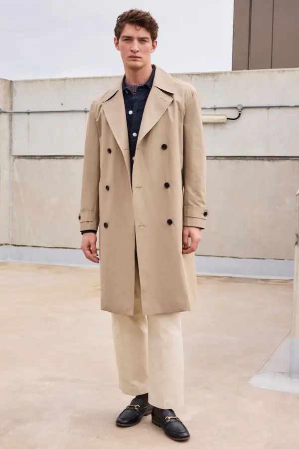 Trench Coats Men Fashion