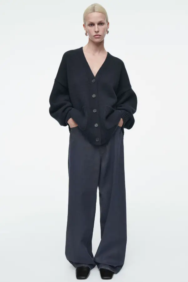 Cashmere Cardigan Outfit Women